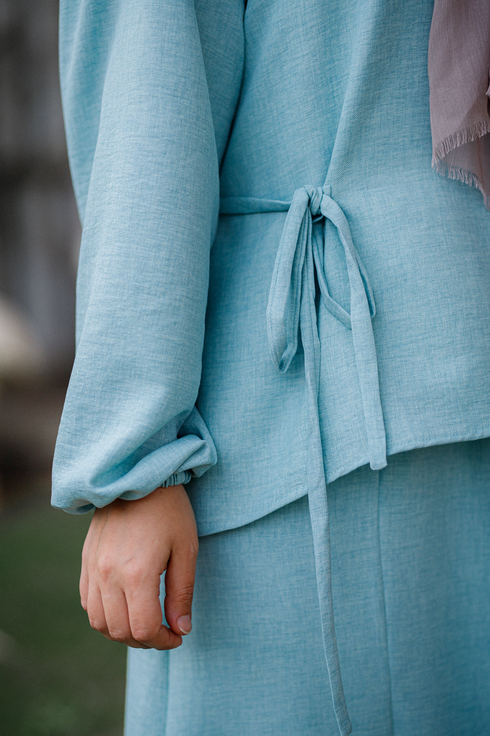 Mint Co-ord Linen Set