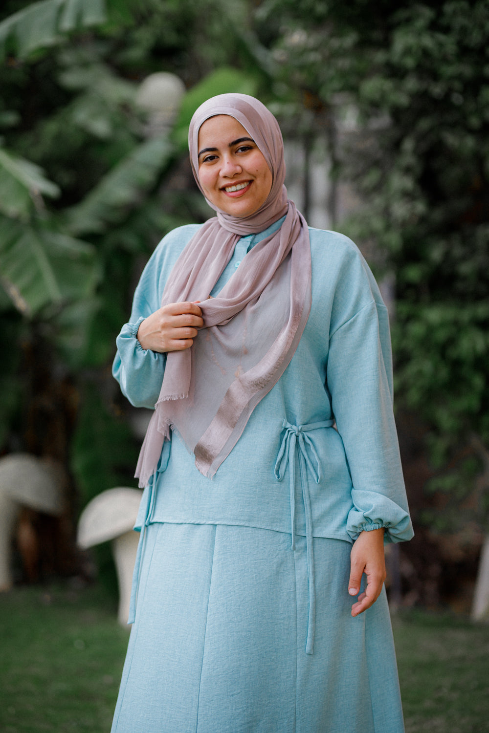 Mint Co-ord Linen Set