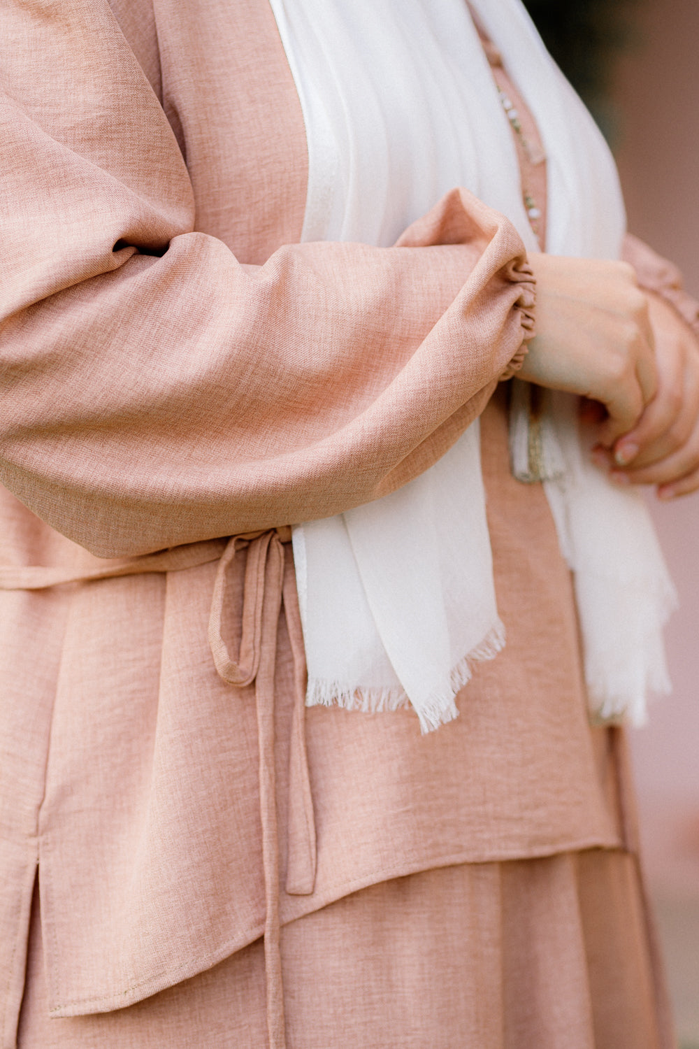 Tan Co-ord Linen Set