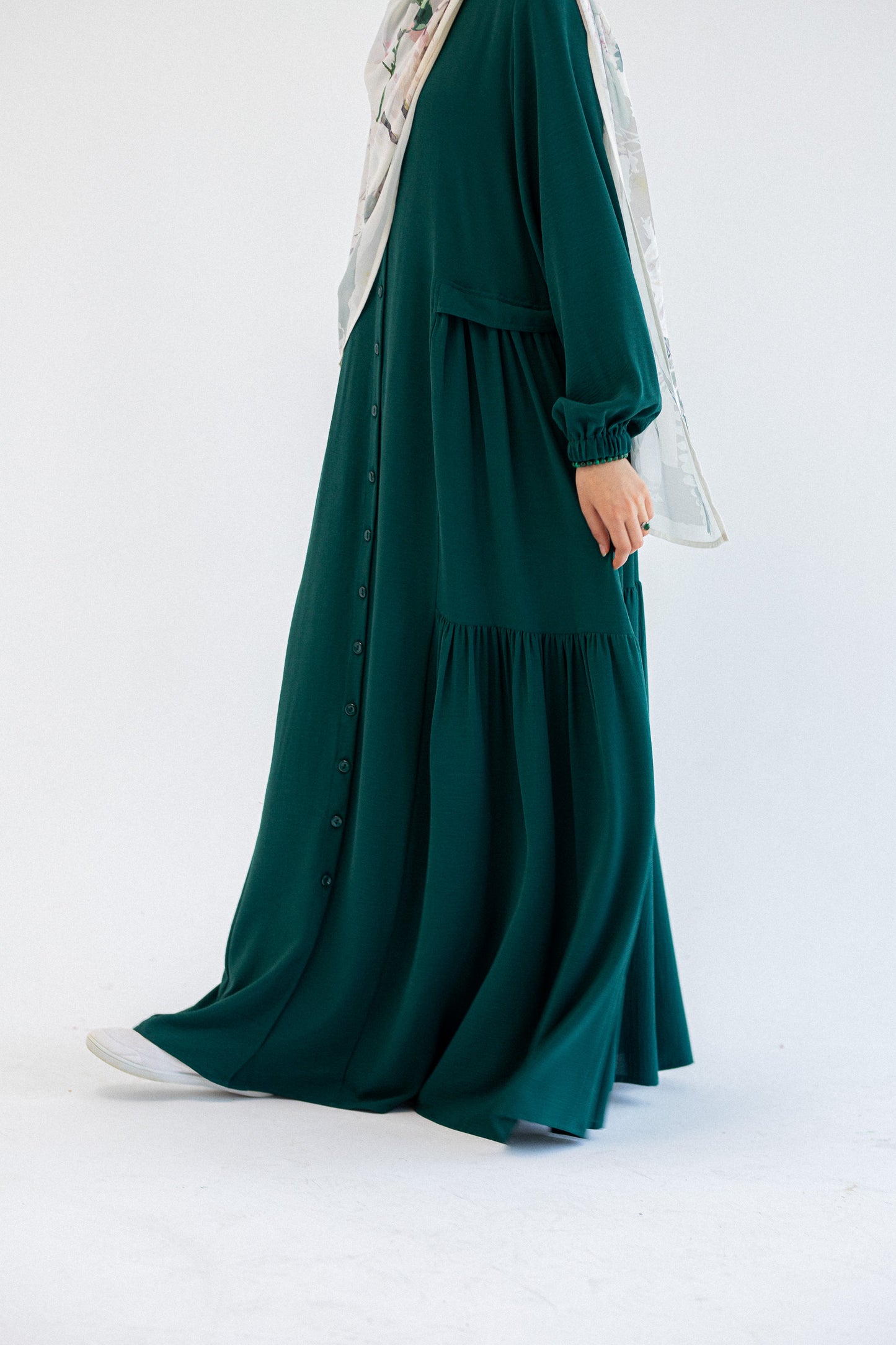 Green loose Dress