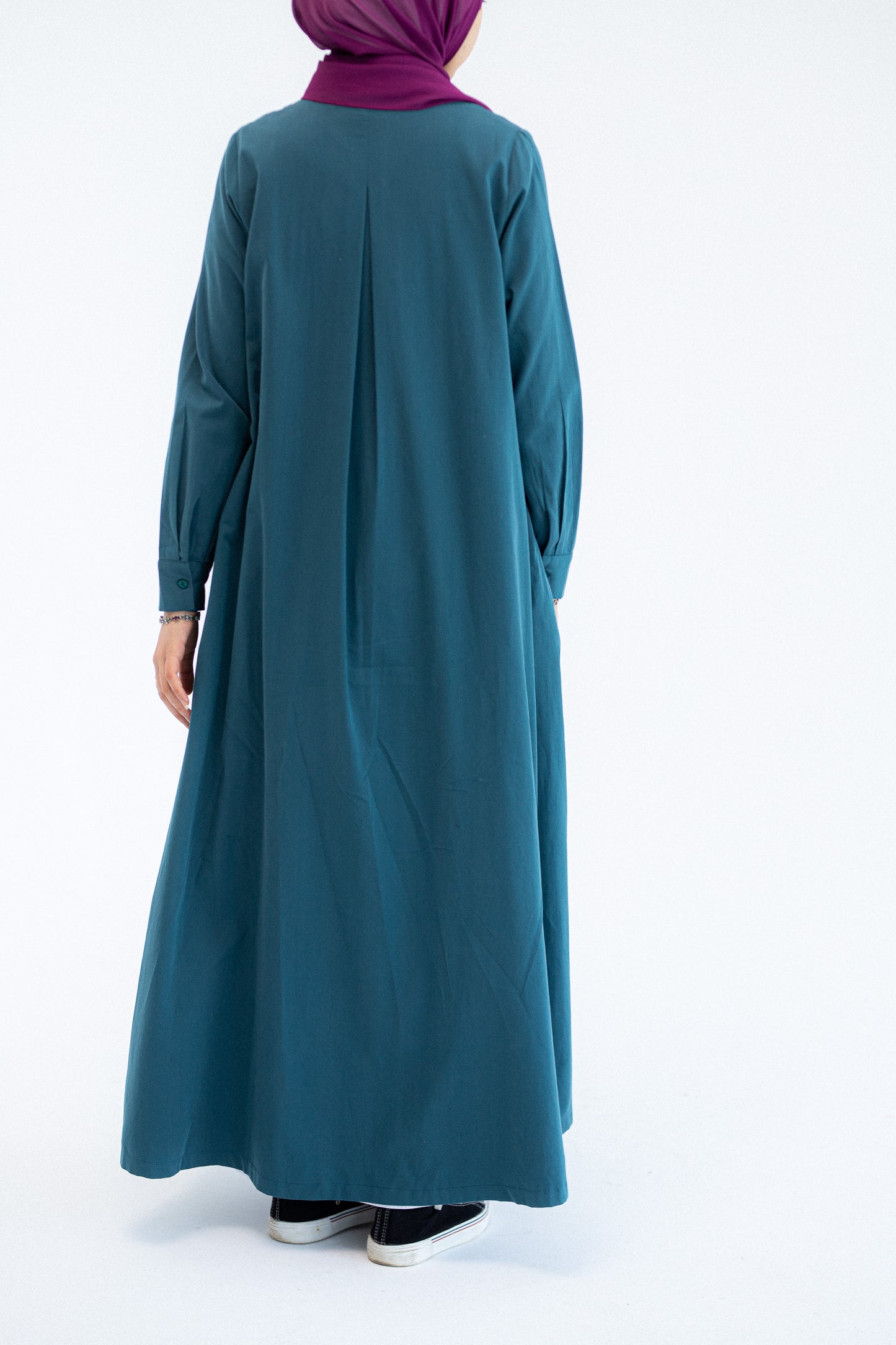 Teal Abaya Dress