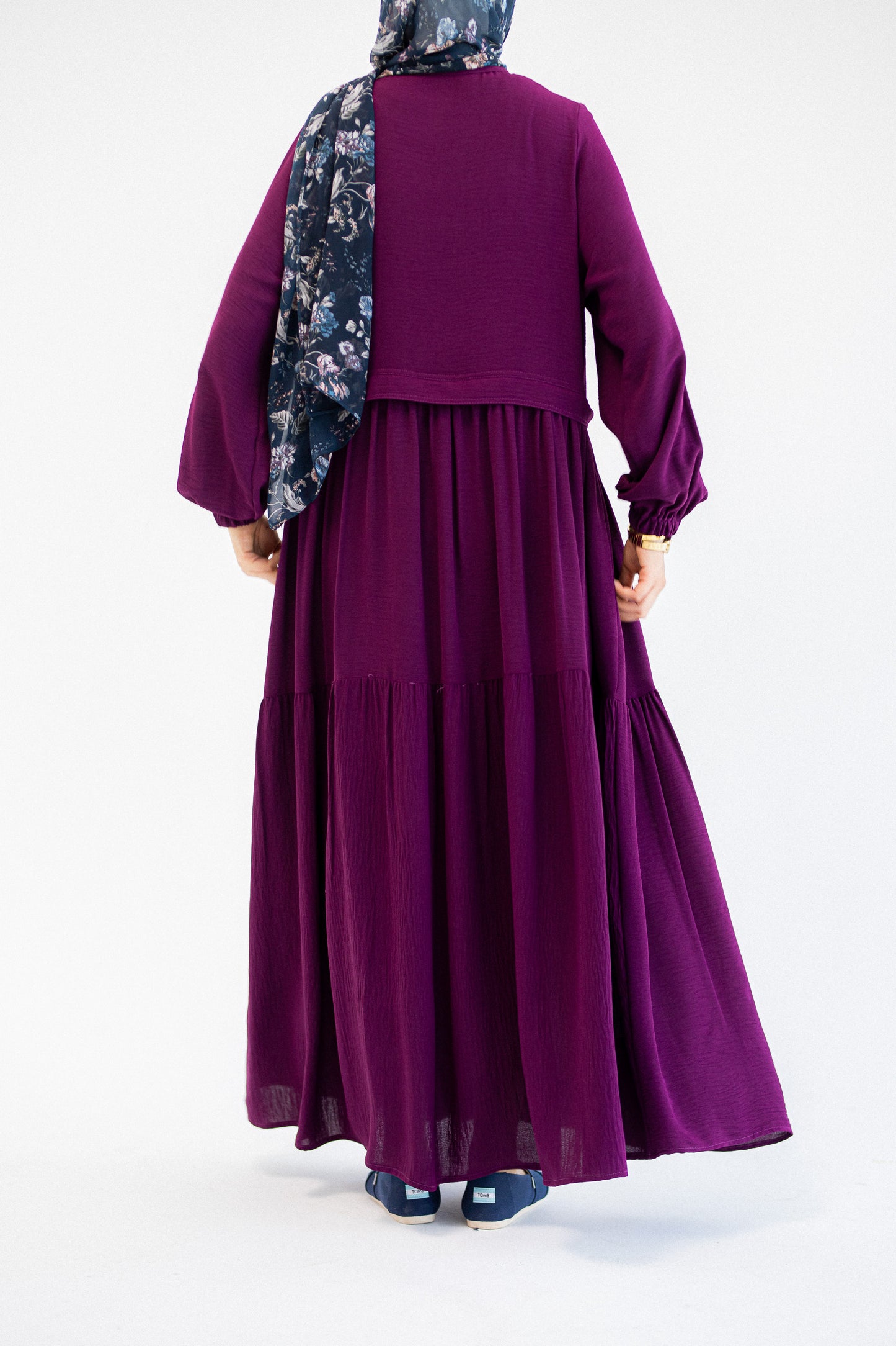 Purple loose Dress