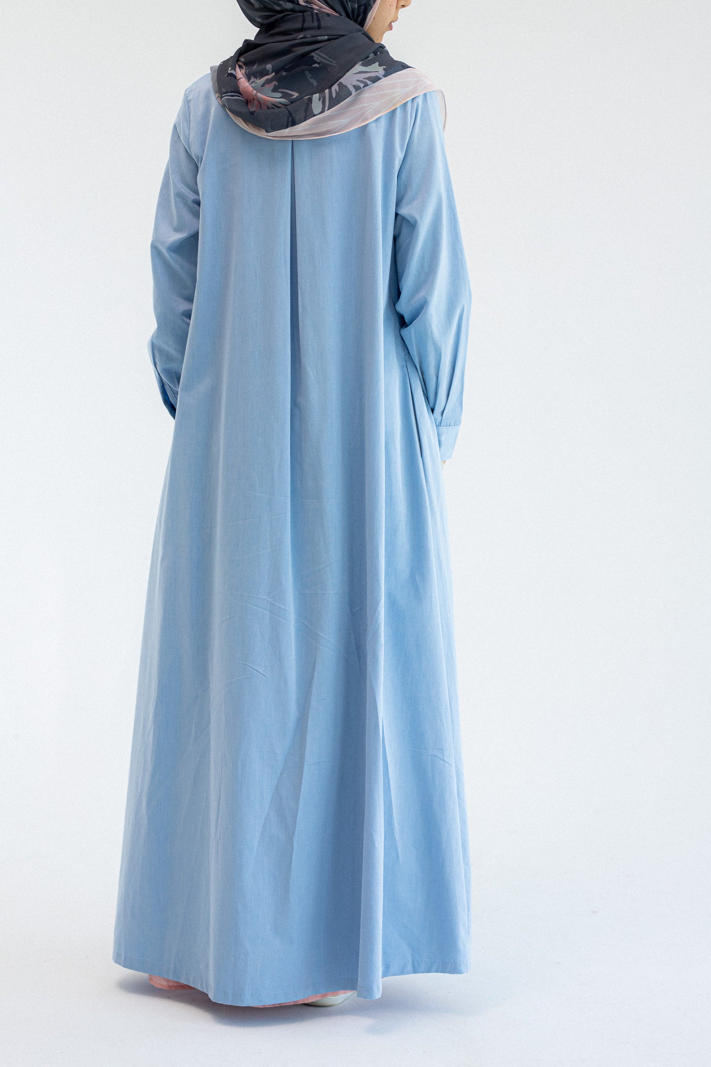 Sky Blue Abaya Dress