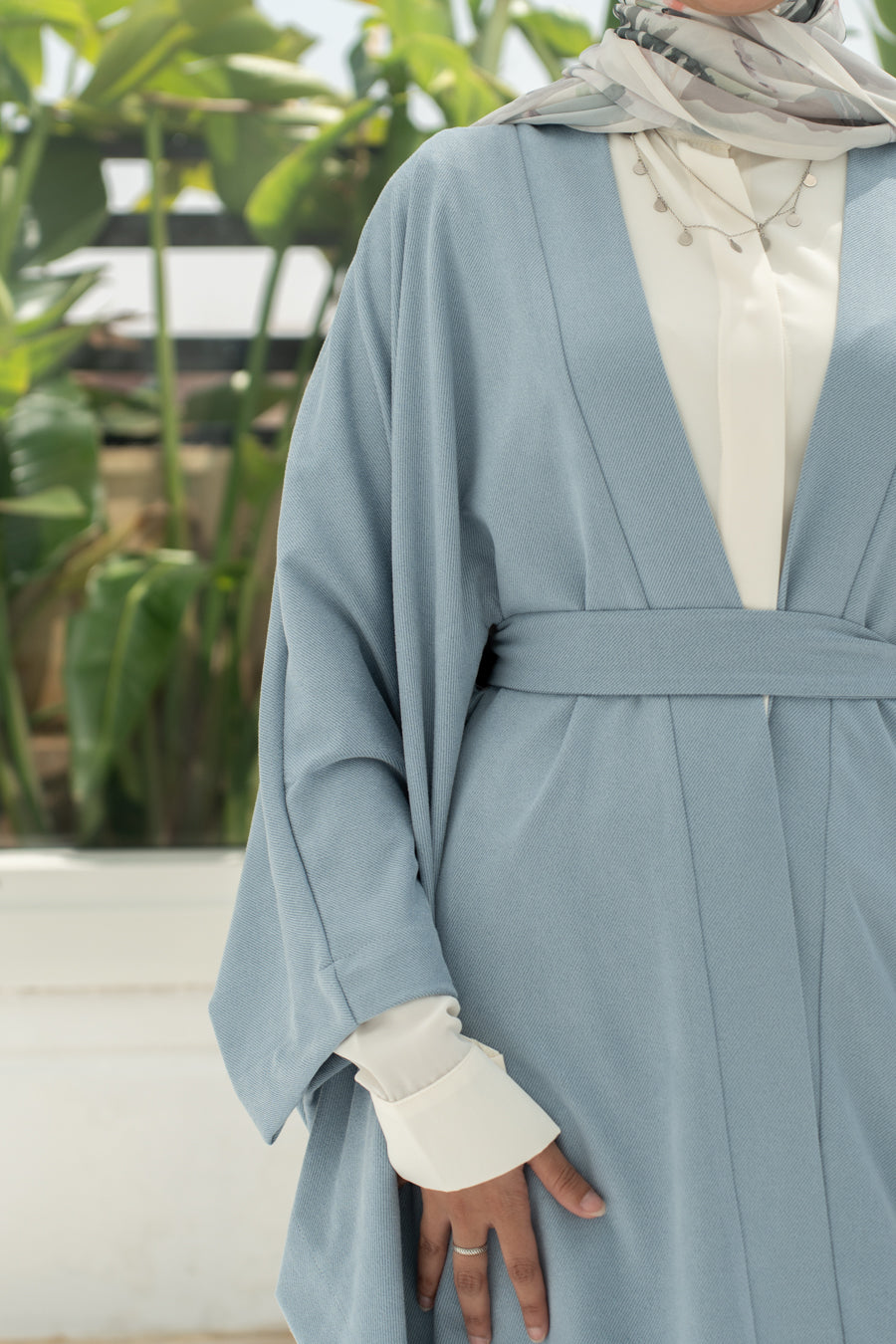 sky Blue summer cardigan