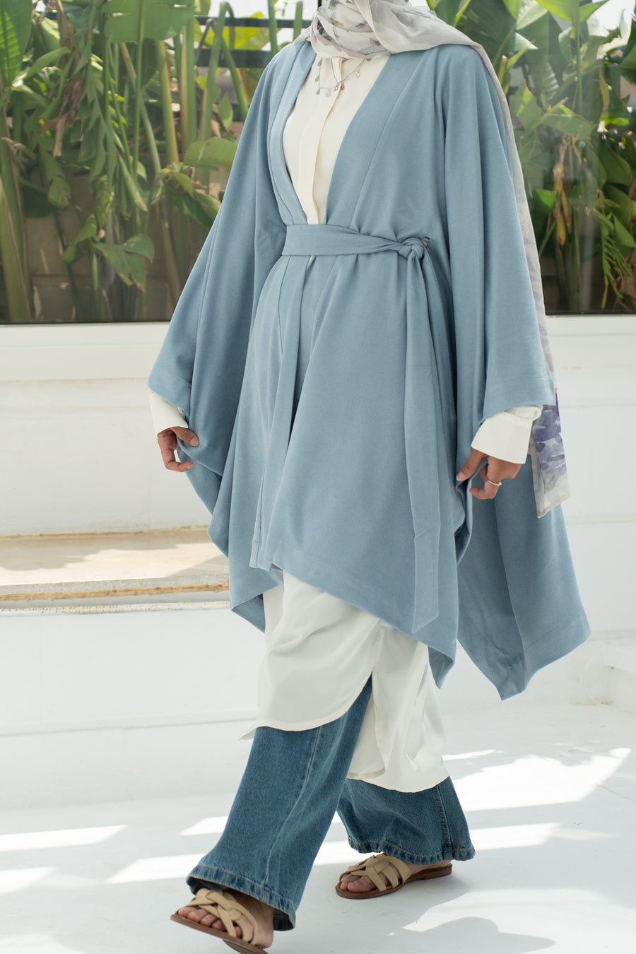 sky Blue summer cardigan