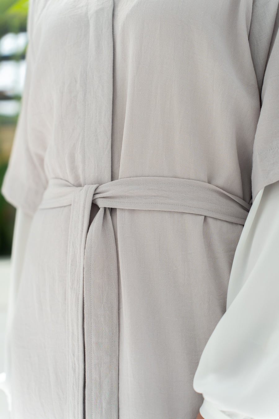 2 in 1 Maxi shirt dress