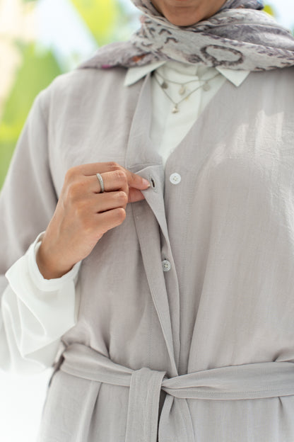 2 in 1 Maxi shirt dress
