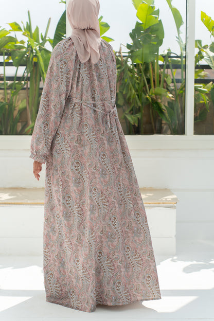 Paisley satin dress