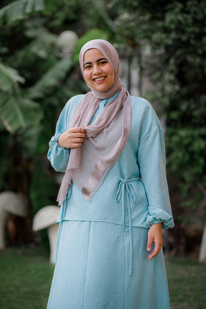 Mint Co-ord Linen Set