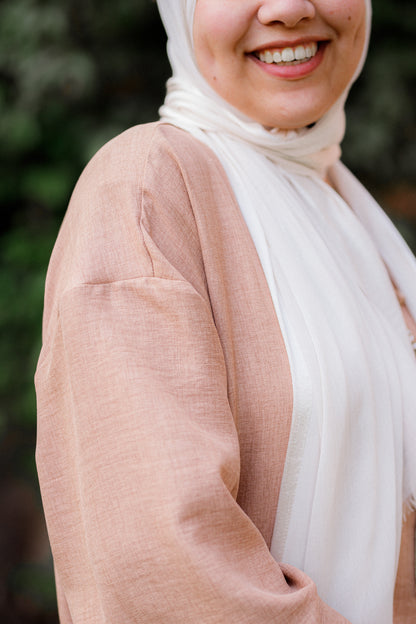 Tan Co-ord Linen Set