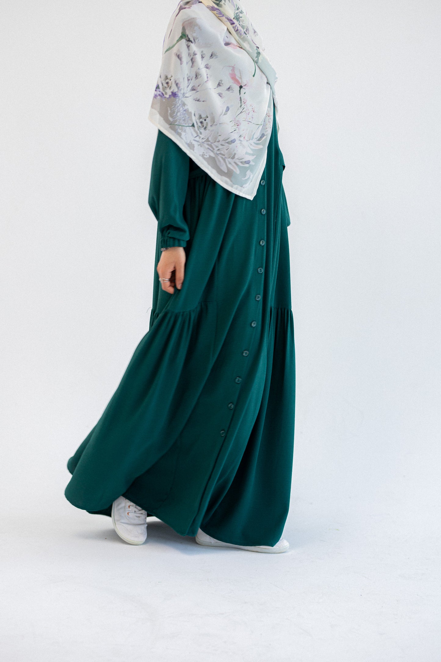 Green loose Dress