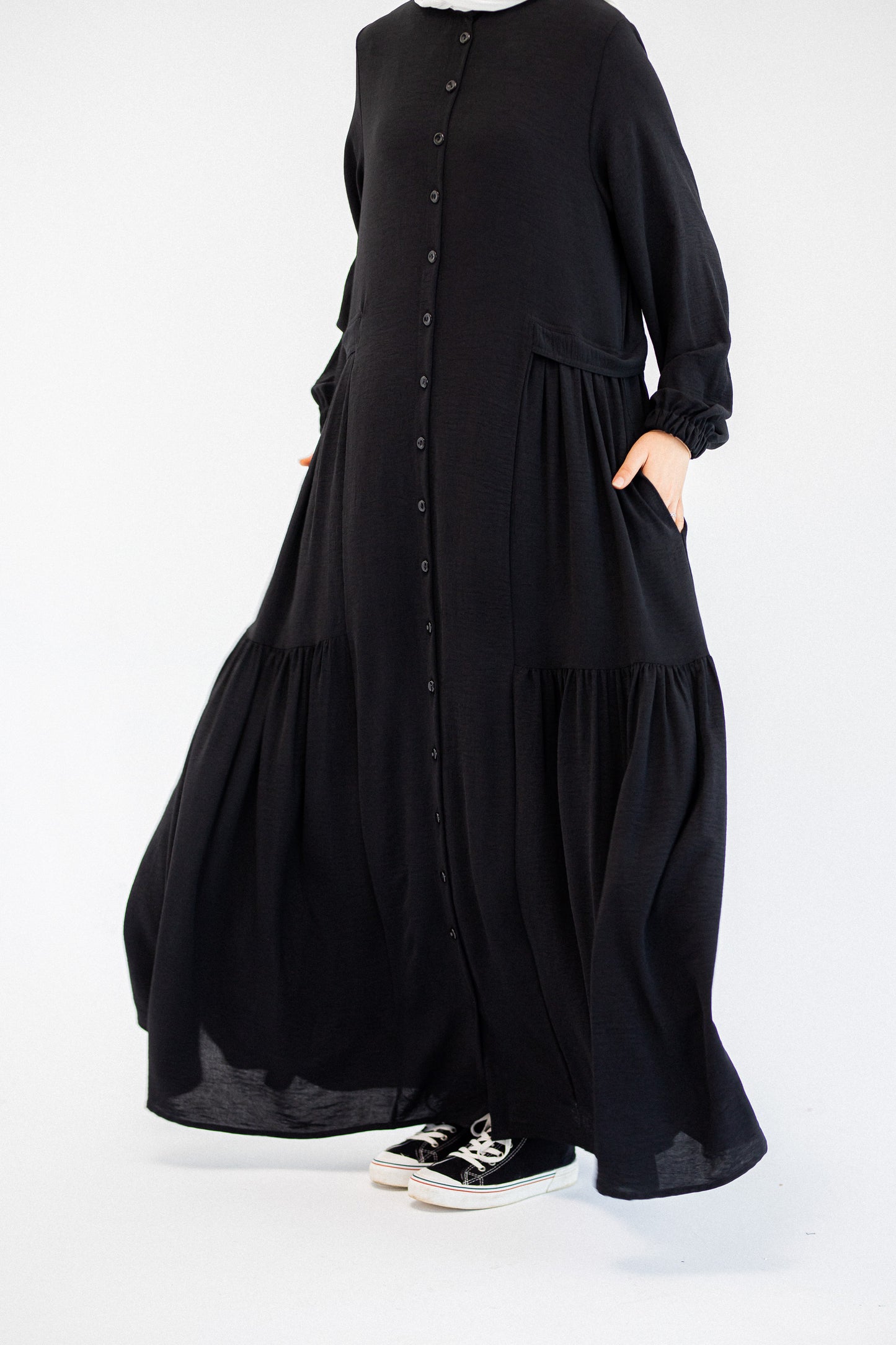 Black loose Dress