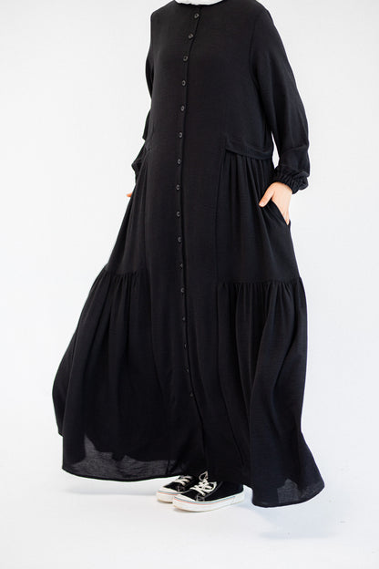 Black loose Dress