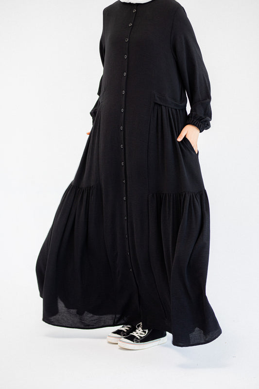 Black loose Dress