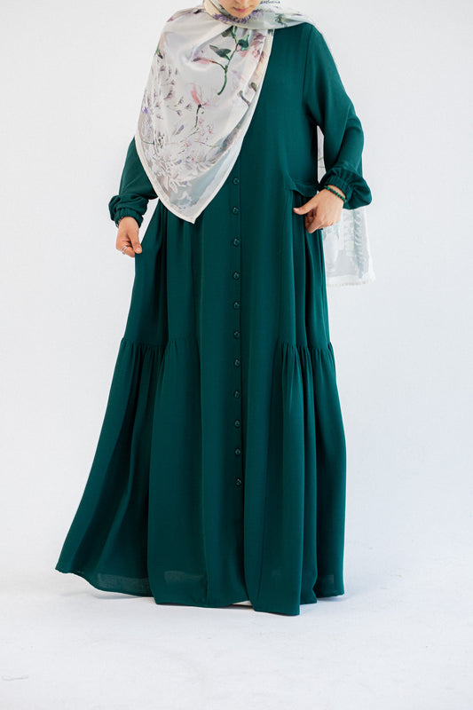 Green loose Dress