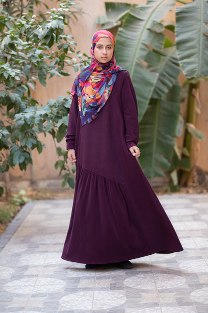 MB Burgundy dress