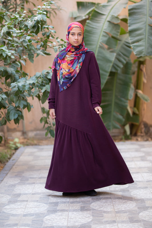 MB Burgundy dress