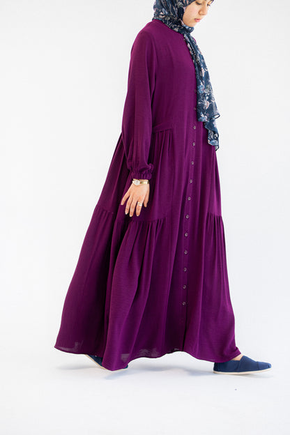 Purple loose Dress