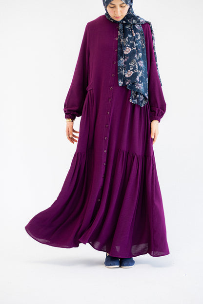 Purple loose Dress