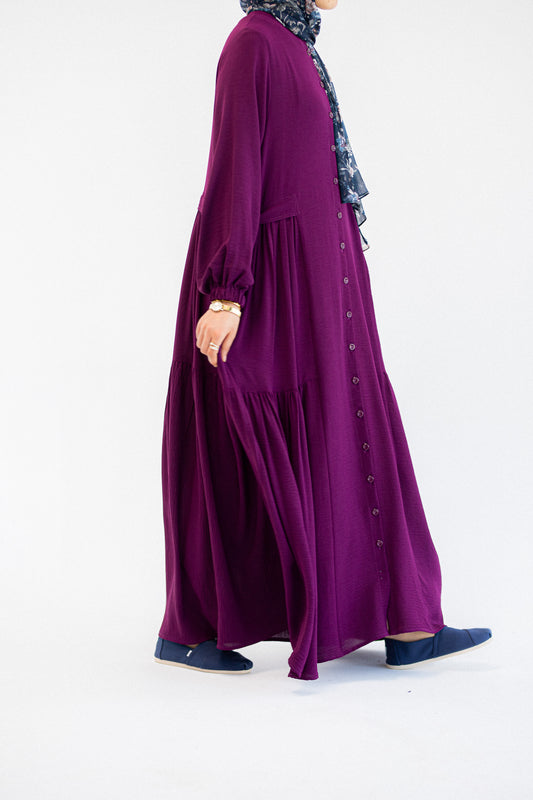 Purple loose Dress